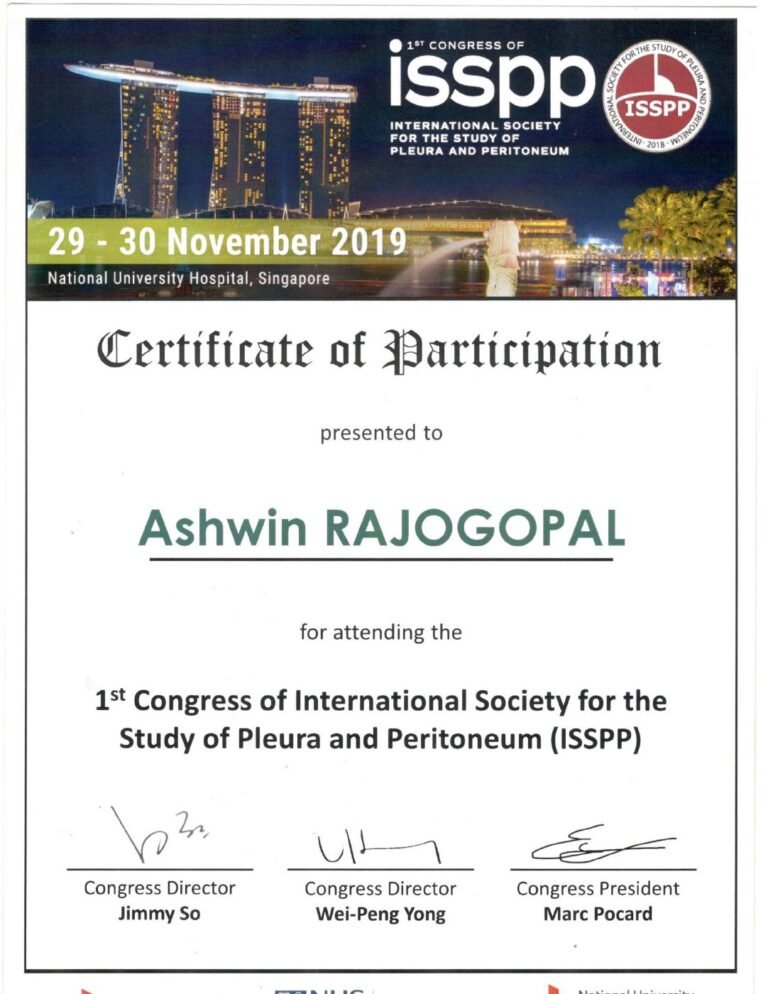 ISSPP Conference — Singapore · 2019