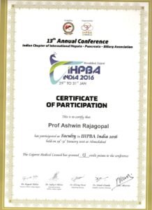 State and national conference certificate