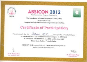 State and national conference certificate