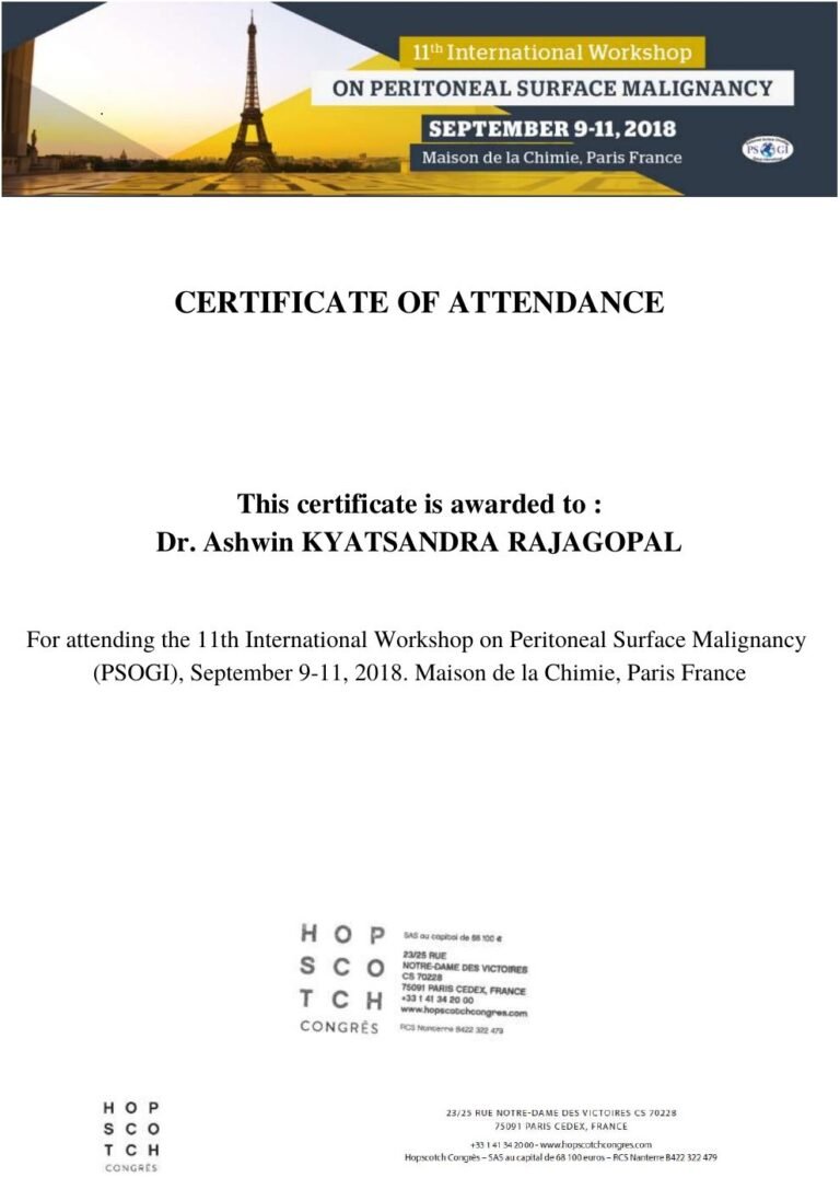 PSOGI International Congress — Paris, France · 2019