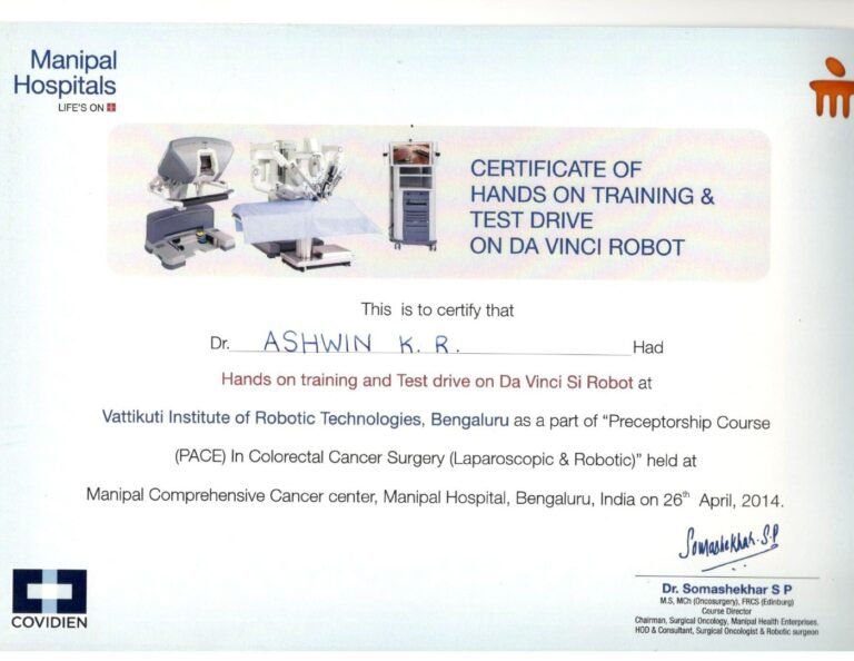 Robotic Surgery Operative Workshop — Operative workshop