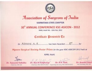 State and national conference certificate