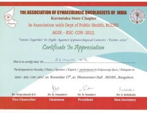 State and national conference certificate