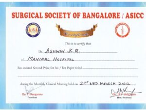 State and national conference certificate